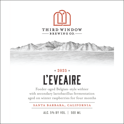 L'Eveaire Tart Belgian Witbier (5.0% ABV) 16.9oz Bottle