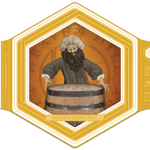 Bourbon Barrel Aged Belgian Tripel  (9.0% ABV) 1 - 500ml bottle