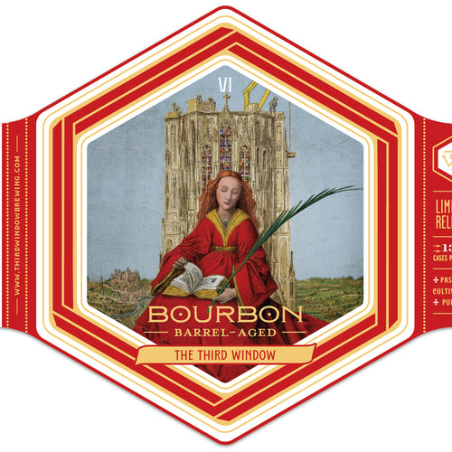 Bourbon Barrel Aged Belgian Dubbel  (8.3% ABV) 1 - 500ml bottle