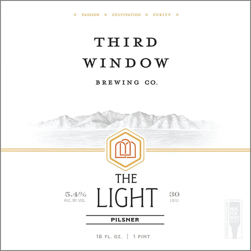 The Light (5.4% ABV, 30 IBU) 4pk 16oz cans